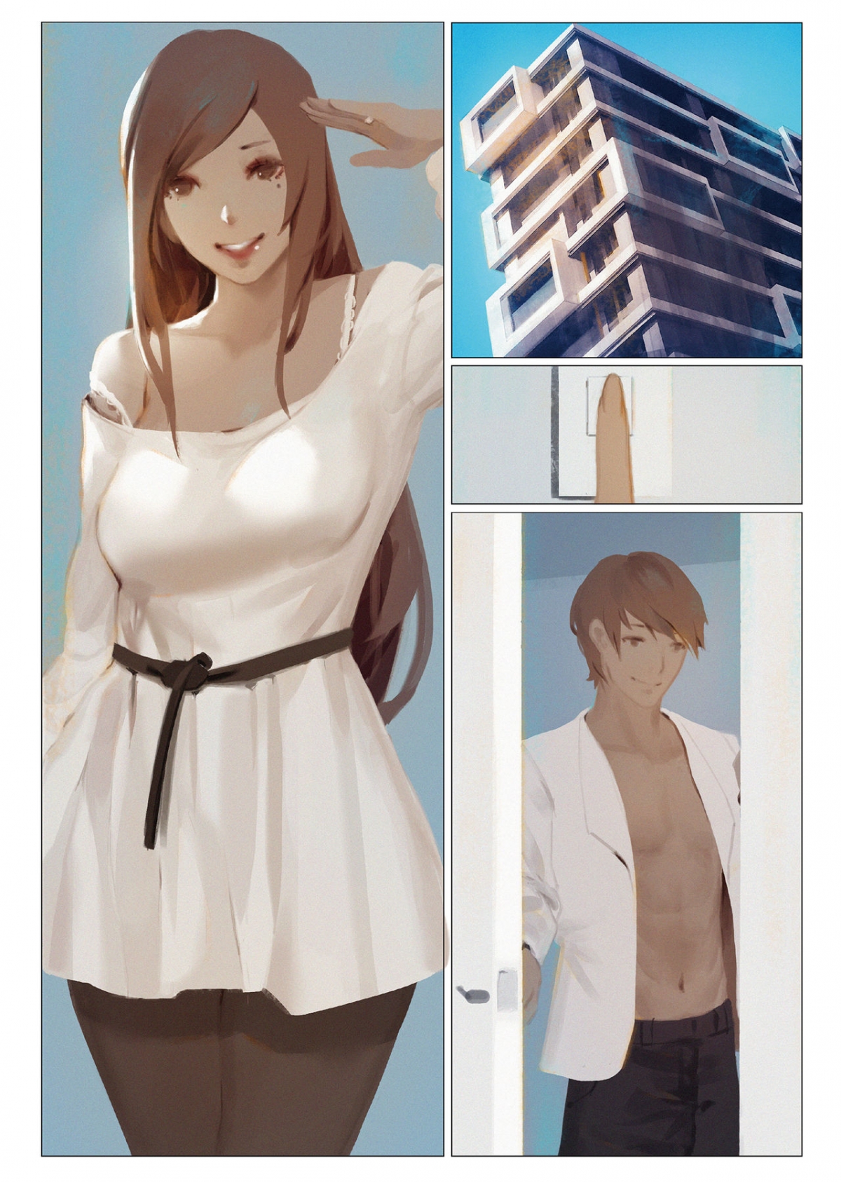 Đọc truyện hentai Cô gái trong xưởng vẽ của tôi ✍ Sample