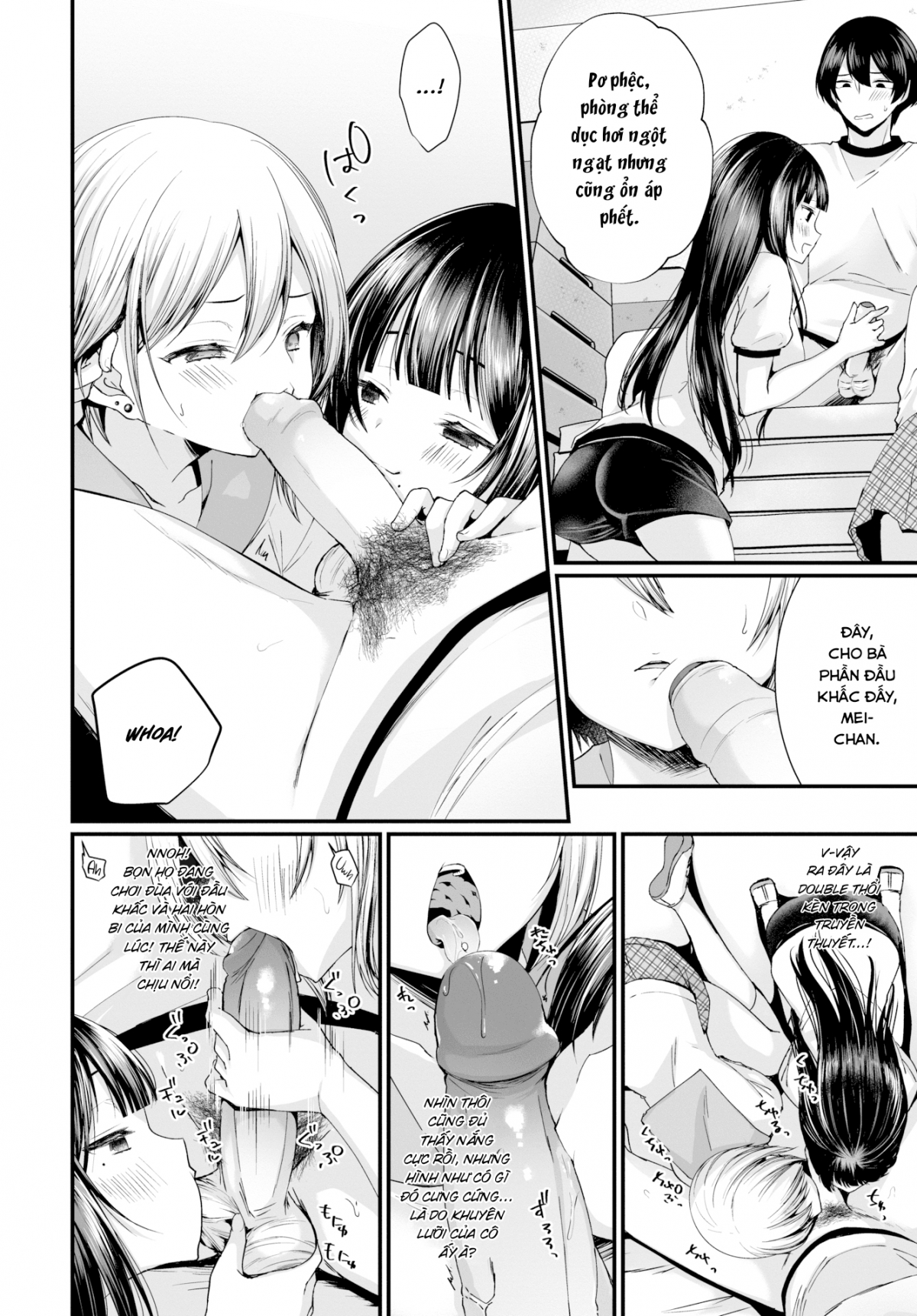 Đọc truyện hentai Gái Ngoan Lớp Tôi Hoá Ra Lại Là Dâm Nữ!? Chap 3 Lớp Trưởng & Nhỏ Đầu Gấu