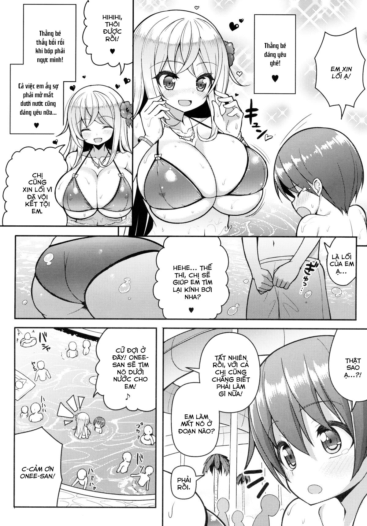 Đọc truyện hentai Chị gái sexy ở hồ bơi - Oneshot