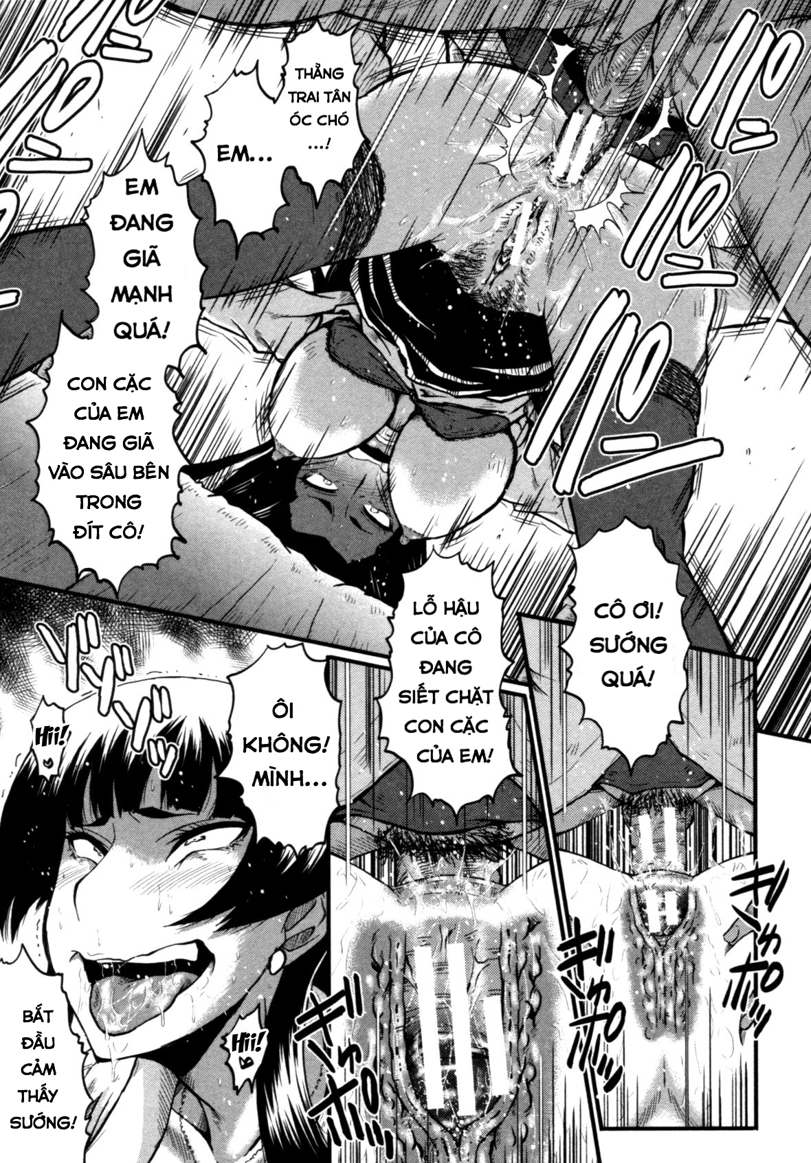 Đọc truyện hentai Haha Wa Buzama Ni Koshi O Furu ~Gogo No Seibo-Tachi~ Chap 6