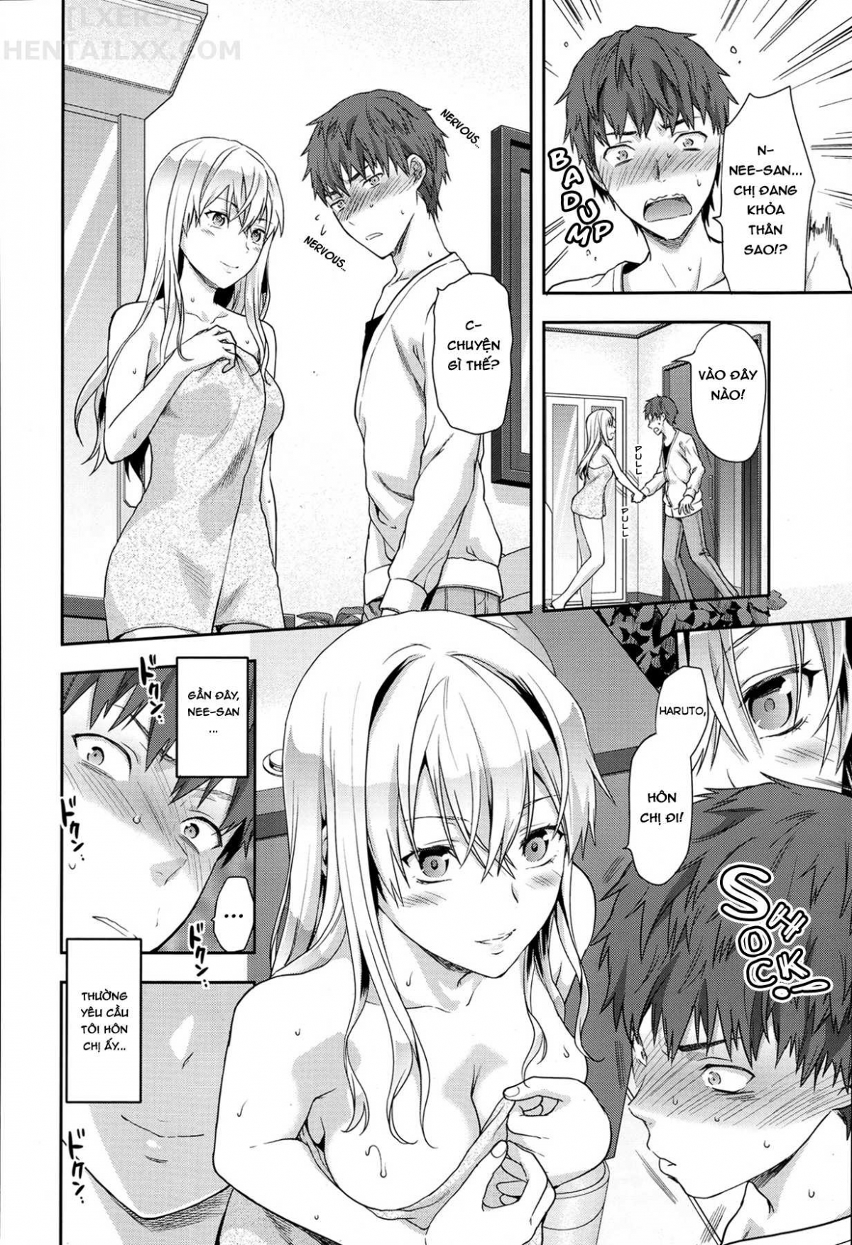 Đọc truyện hentai Ane Kyun! ~My Sweet Sweet Elder Sister~ Chap 4 Green Eyes