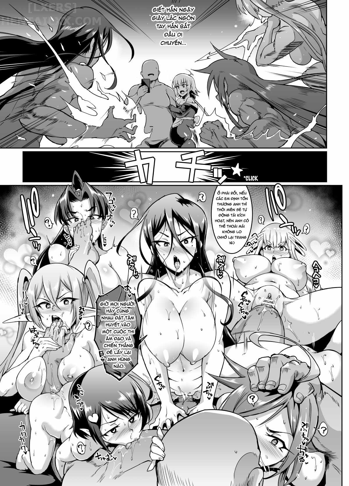 Đọc truyện hentai Hypno App Fantasia Chap 3 [END]