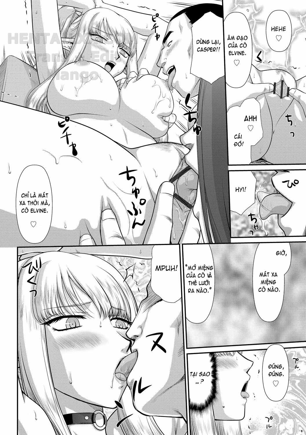 Đọc truyện hentai Inraku No Seijo Elvine Chap 4