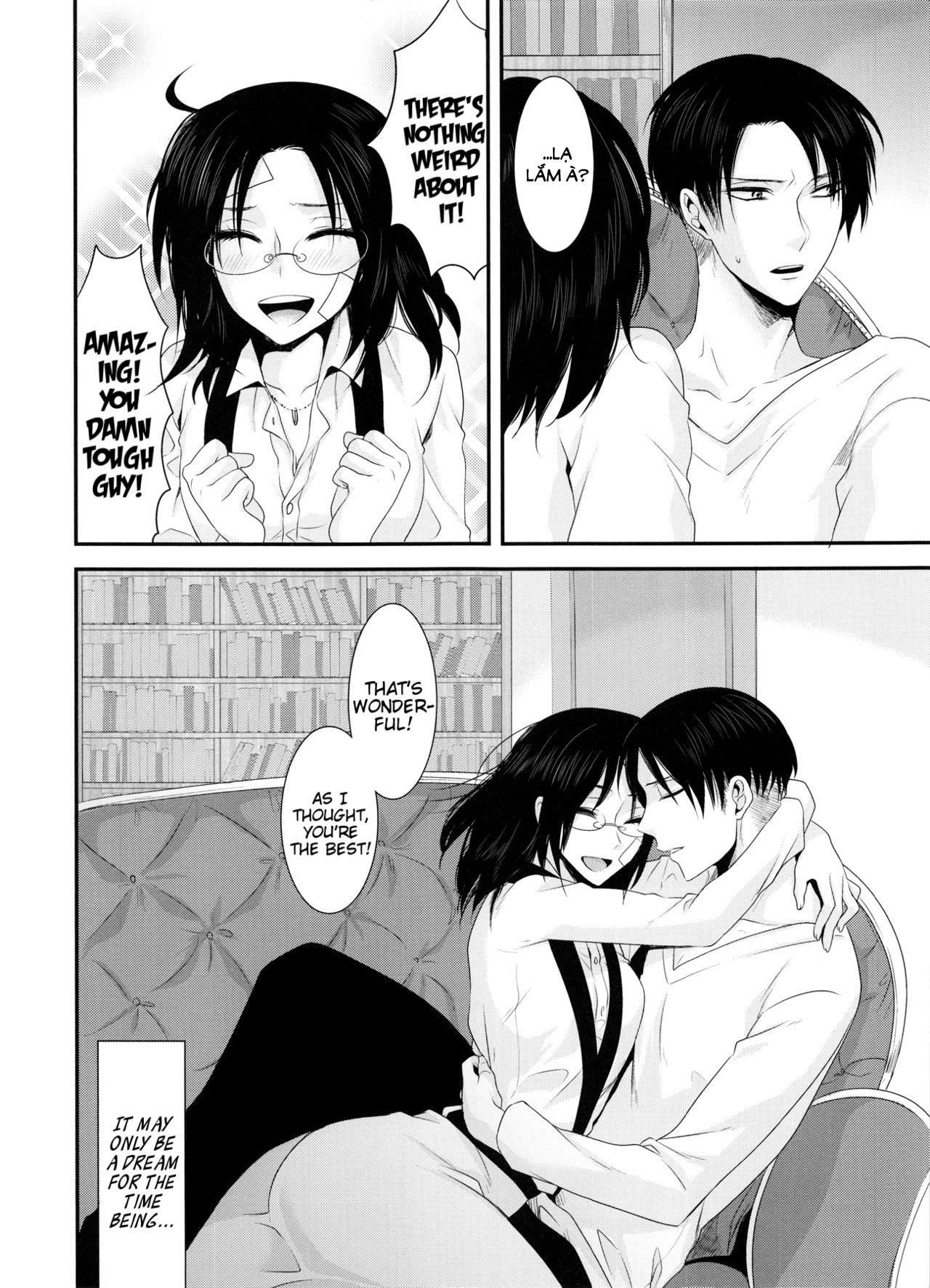 Đọc truyện hentai Kiss me once again (Shingeki no Kyojin) Chap 5