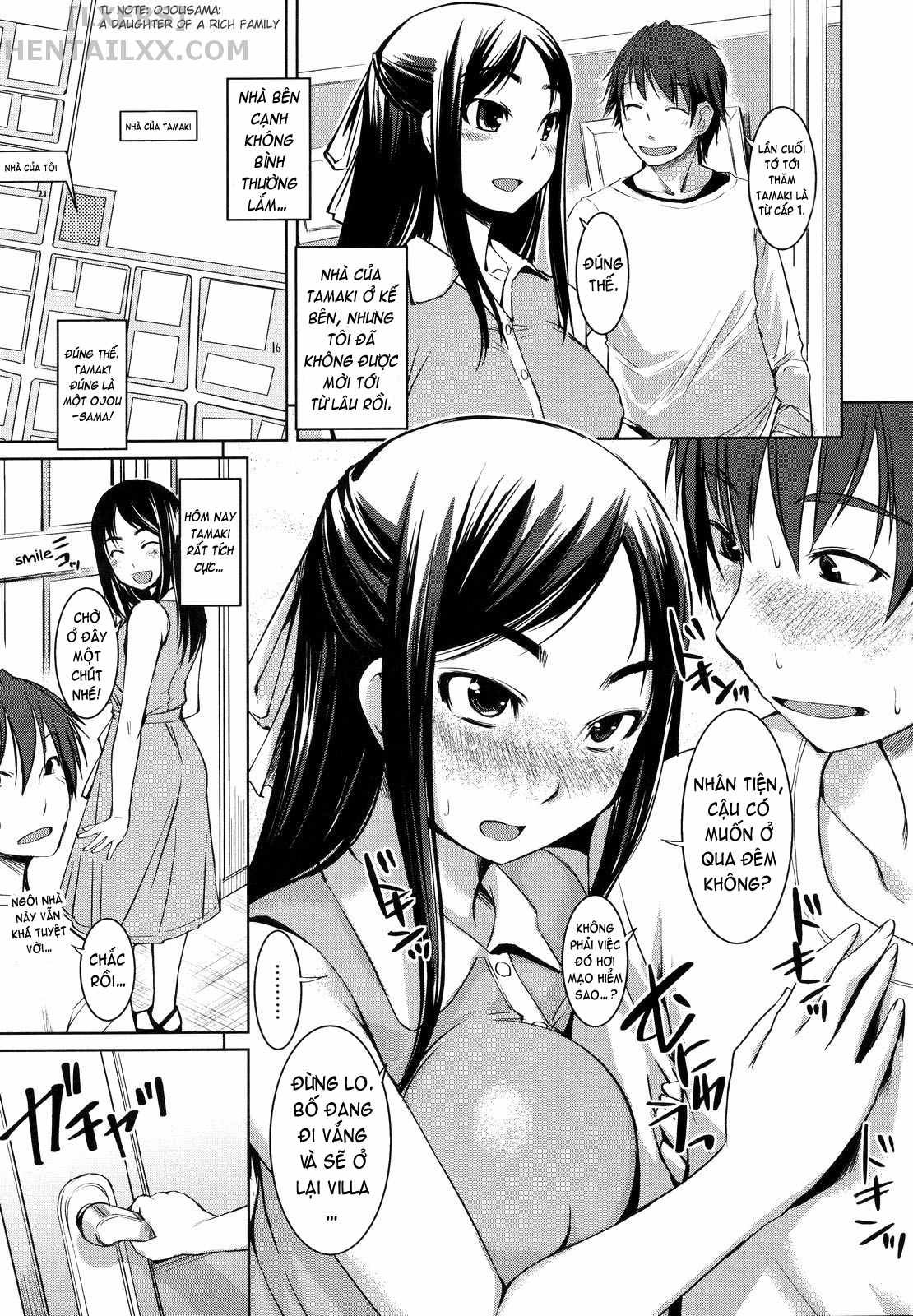 Đọc truyện hentai Ojou-sama wa H ga Osuki Chap 4