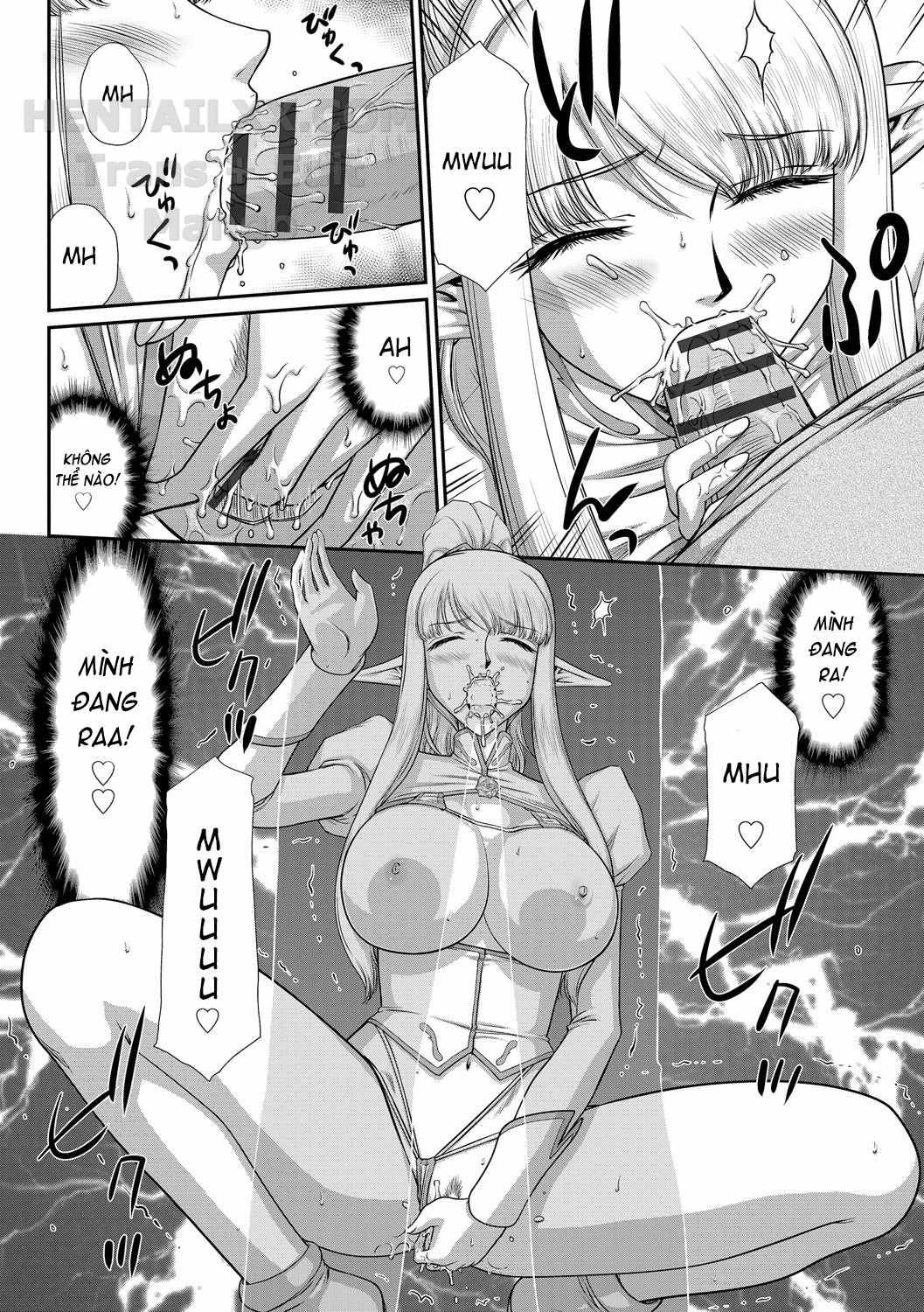 Đọc truyện hentai Inraku No Seijo Elvine Chap 8