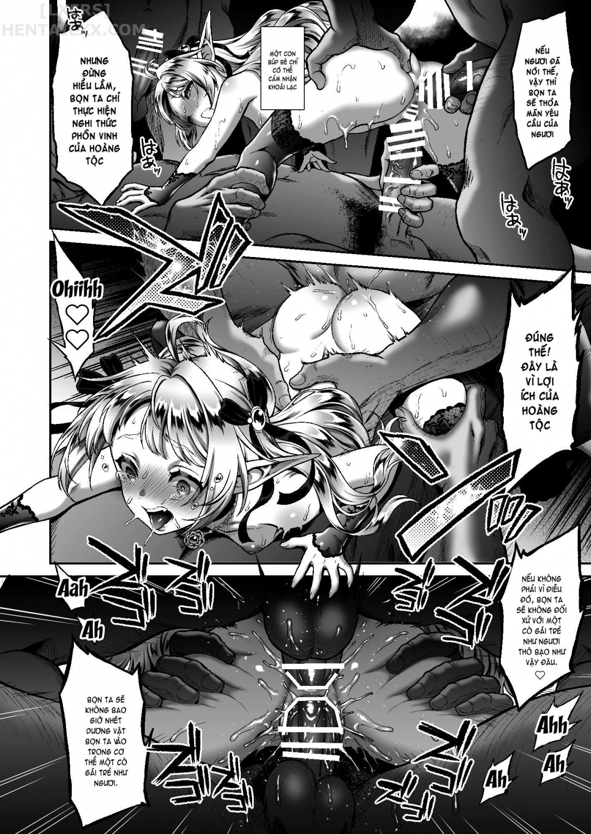 Đọc truyện hentai Tasogare No Shou Elf Chap 6