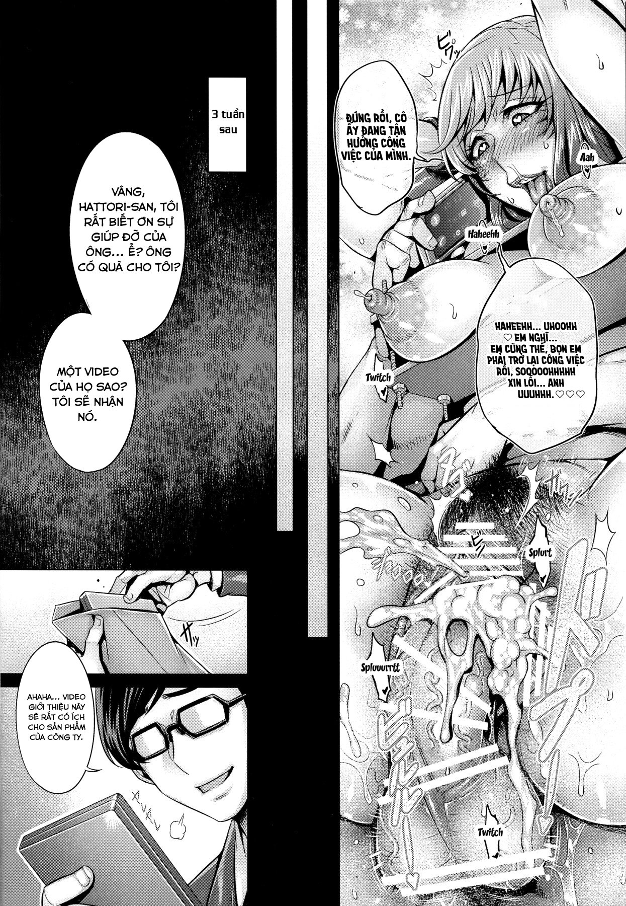 Đọc truyện hentai Phần mềm thôi miên Chap 3 Reup