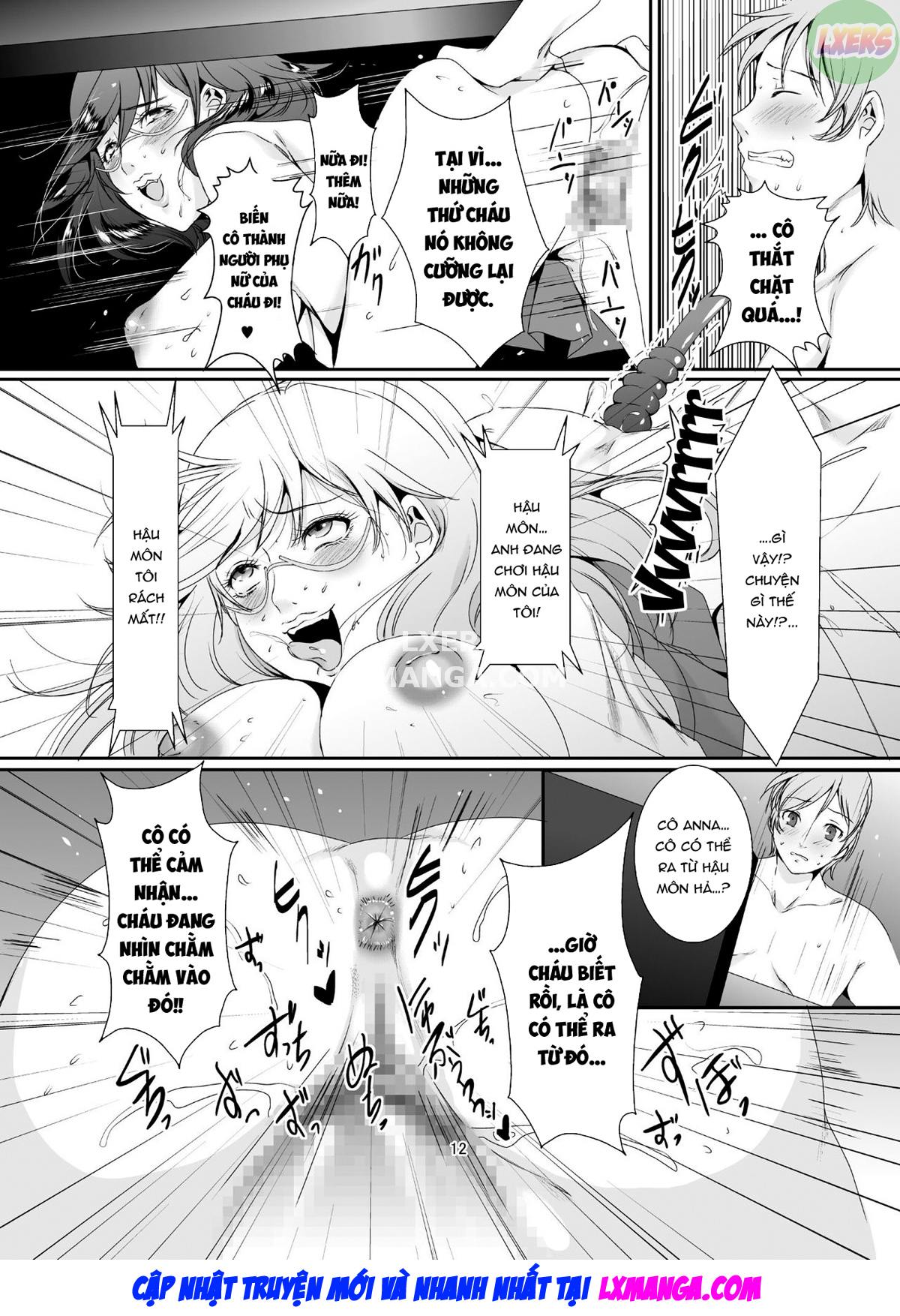 Đọc truyện hentai Oku-sama wa Moto Yariman Chap 5
