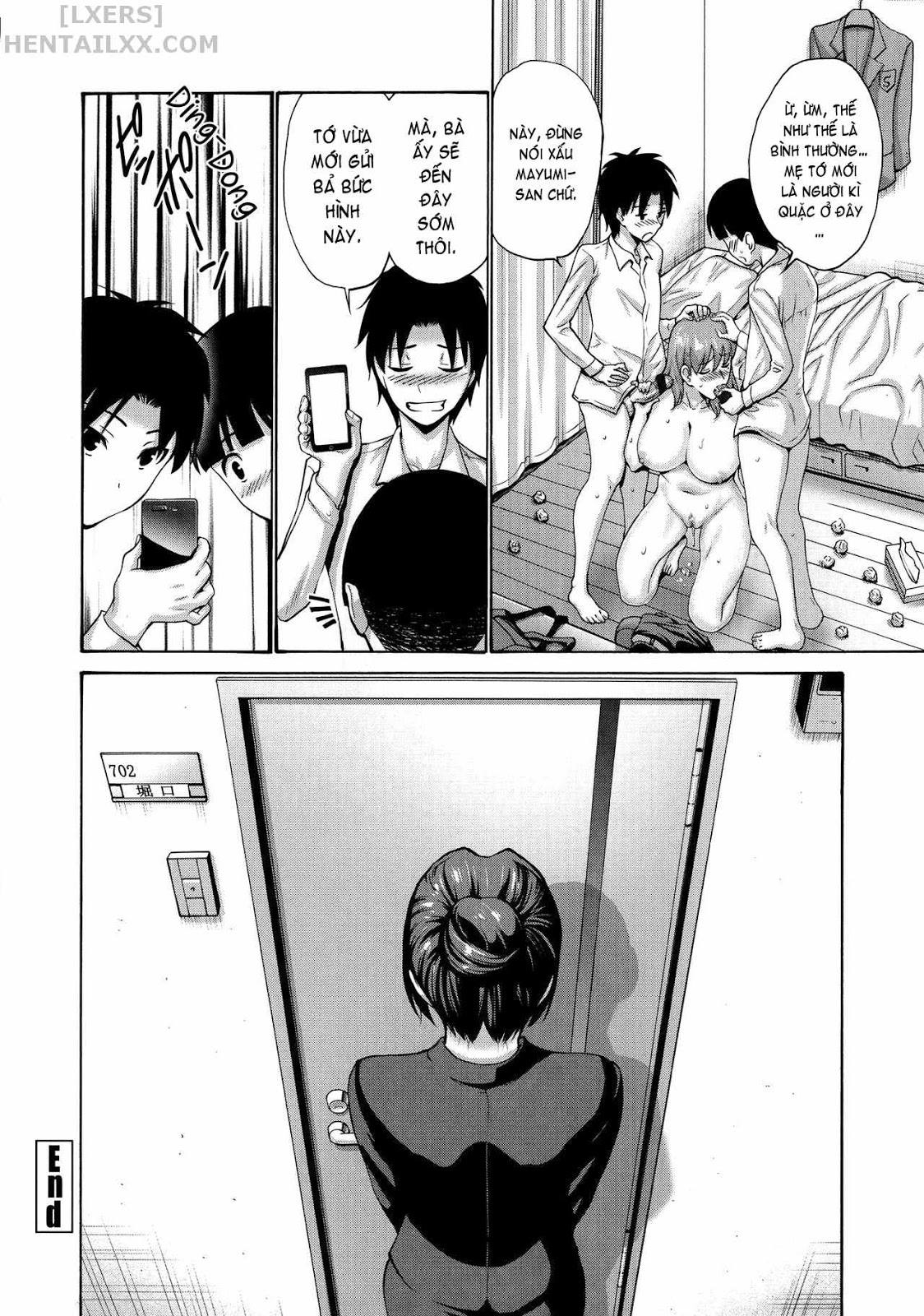 Đọc truyện hentai His Mother is My Love Hole Chap 2