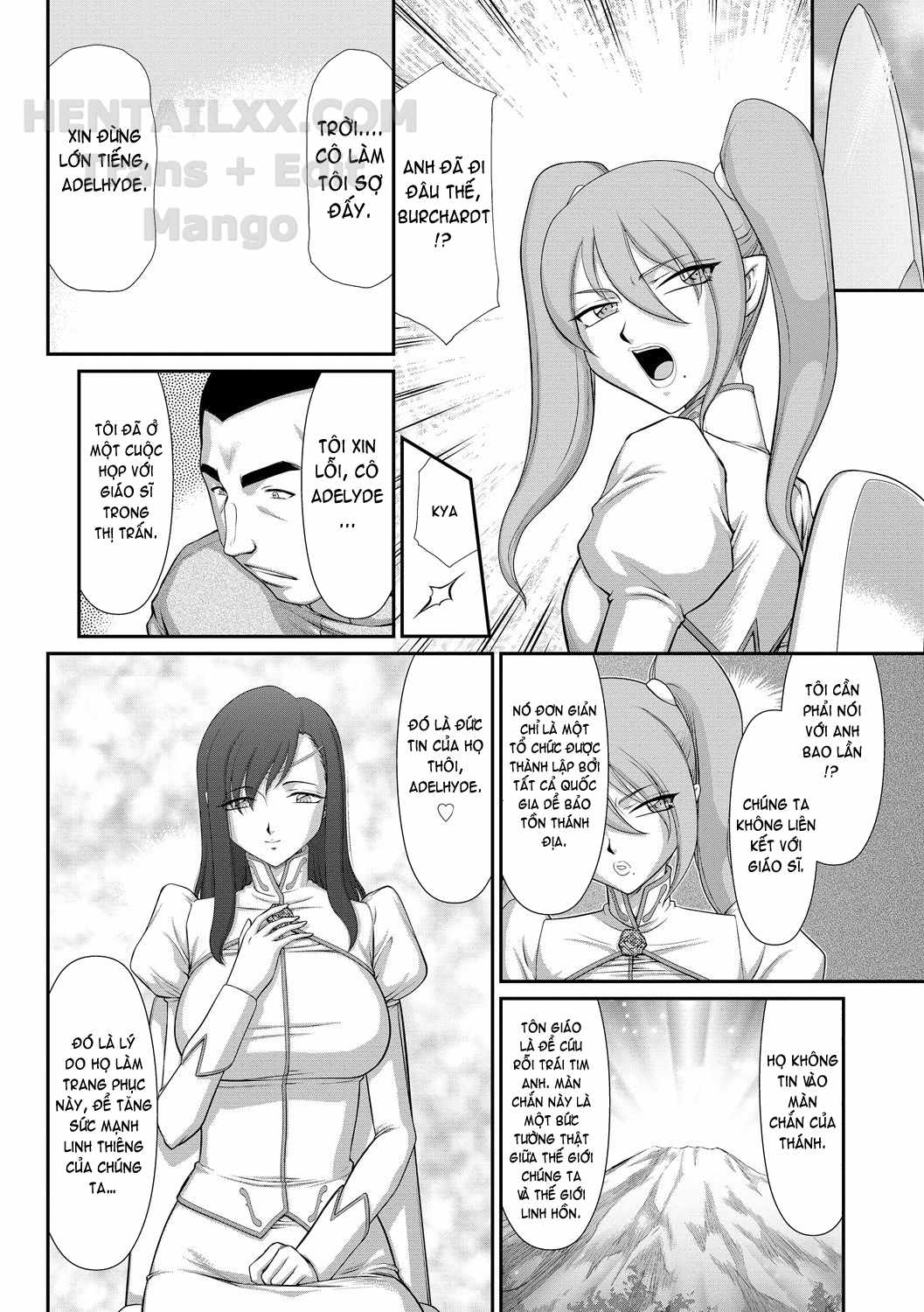 Đọc truyện hentai Inraku No Seijo Elvine Chap 2