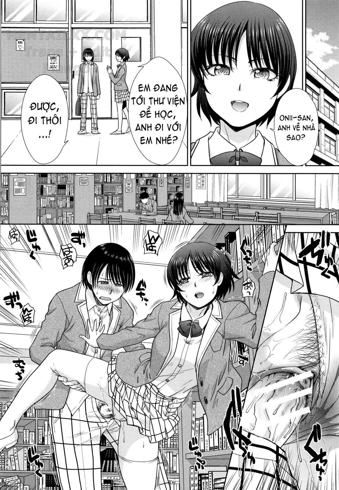 Đọc truyện hentai Mother and Younger Sister Chap 3