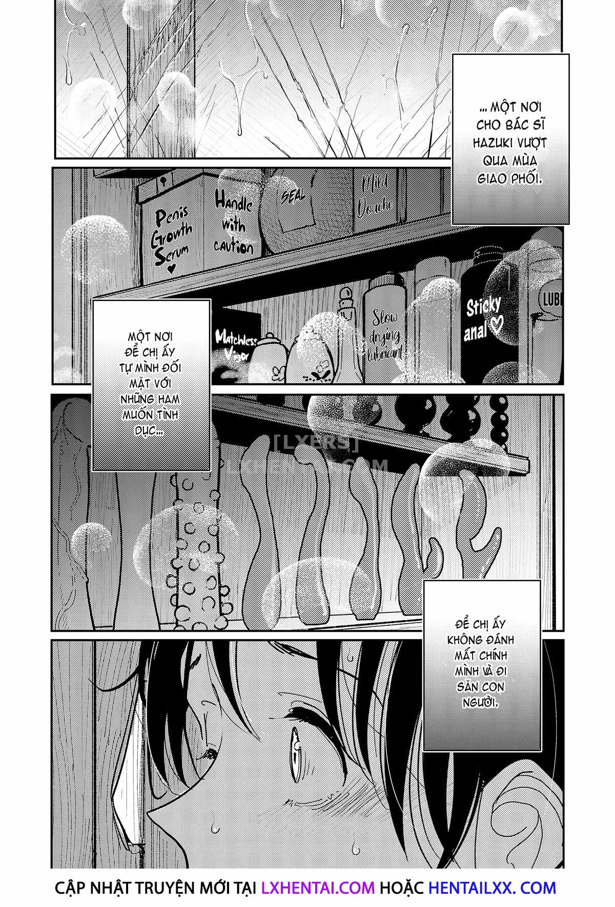 Đọc truyện hentai Hazuki-sensei no Hatsujouki Chap 1