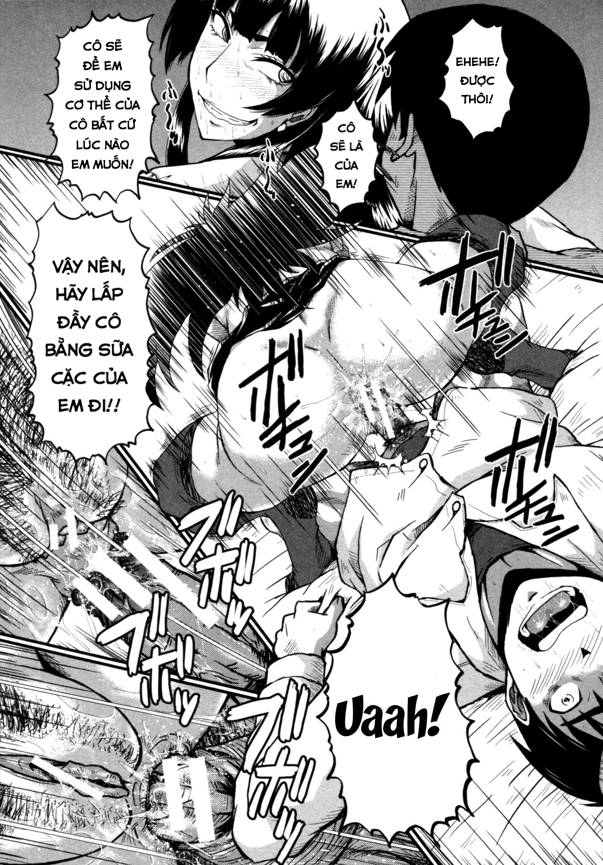 Đọc truyện hentai Haha Wa Buzama Ni Koshi O Furu ~Gogo No Seibo-Tachi~ Chap 6