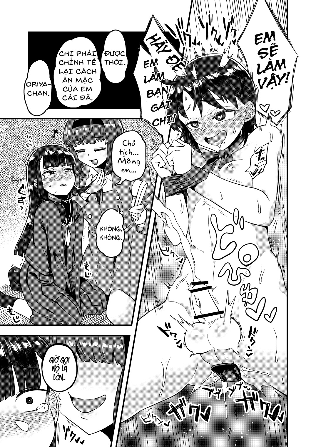 Đọc truyện hentai Fukukaichou Ga Kaichou No Kanojo Ni Naru Made Oneshot