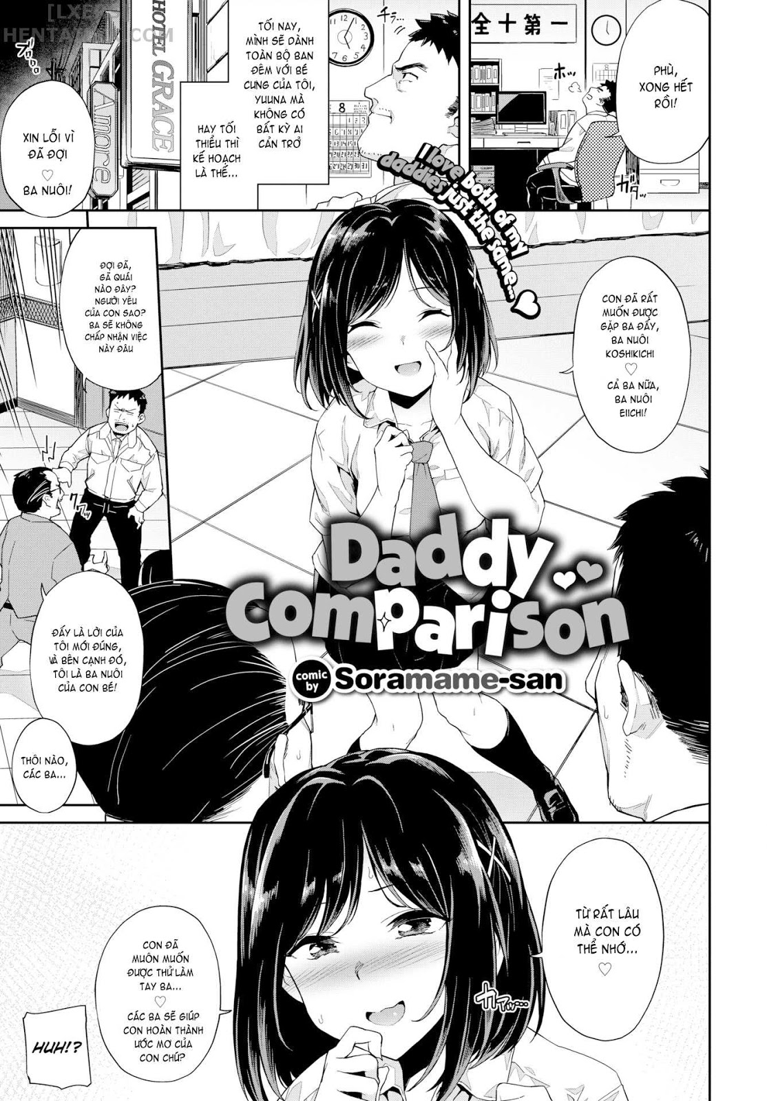 Đọc truyện hentai Daddy Comparison Oneshot