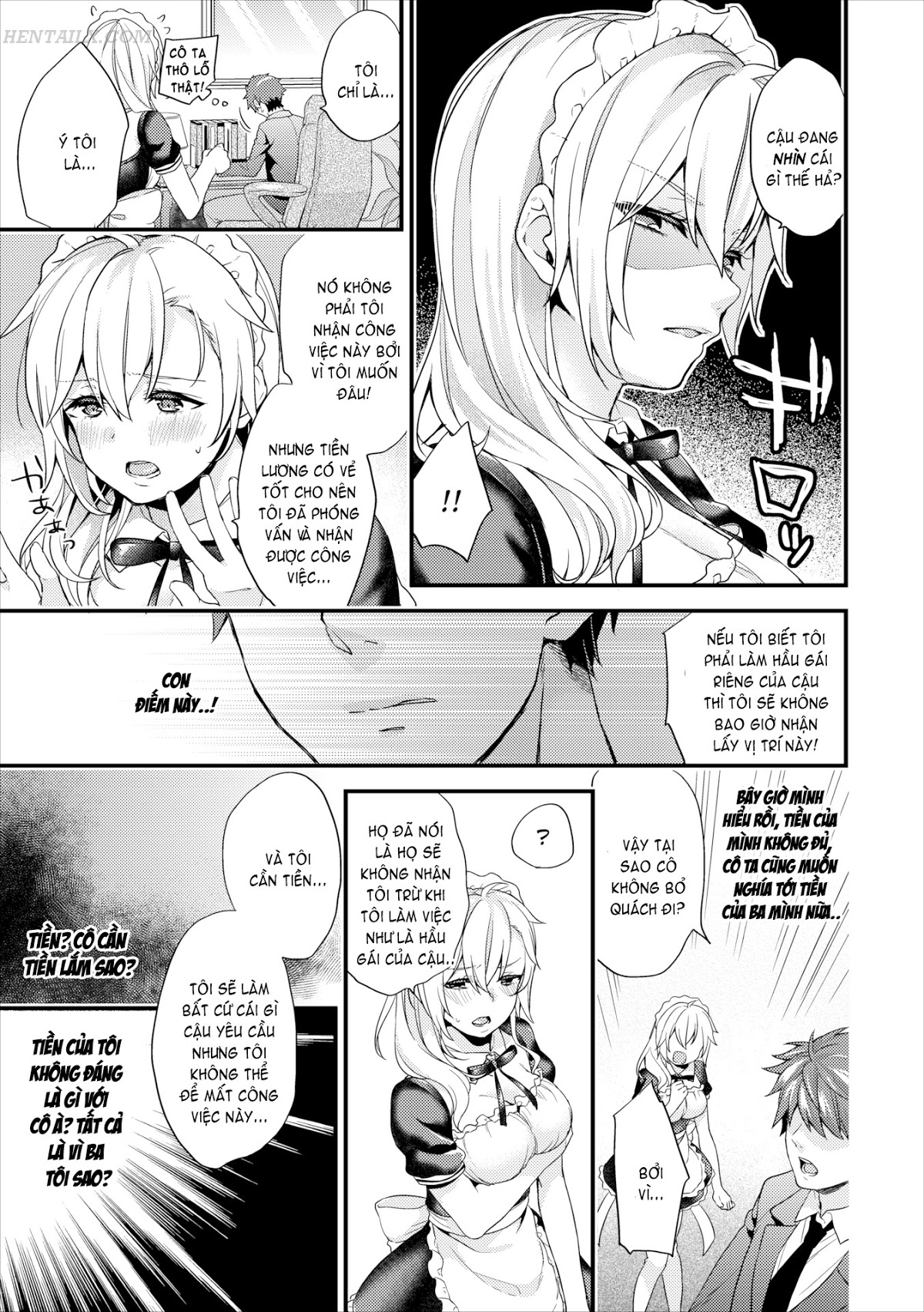 Đọc truyện hentai Sukiko (Trọn bộ) Chap 5: Master-Slave Complex Maid #1
