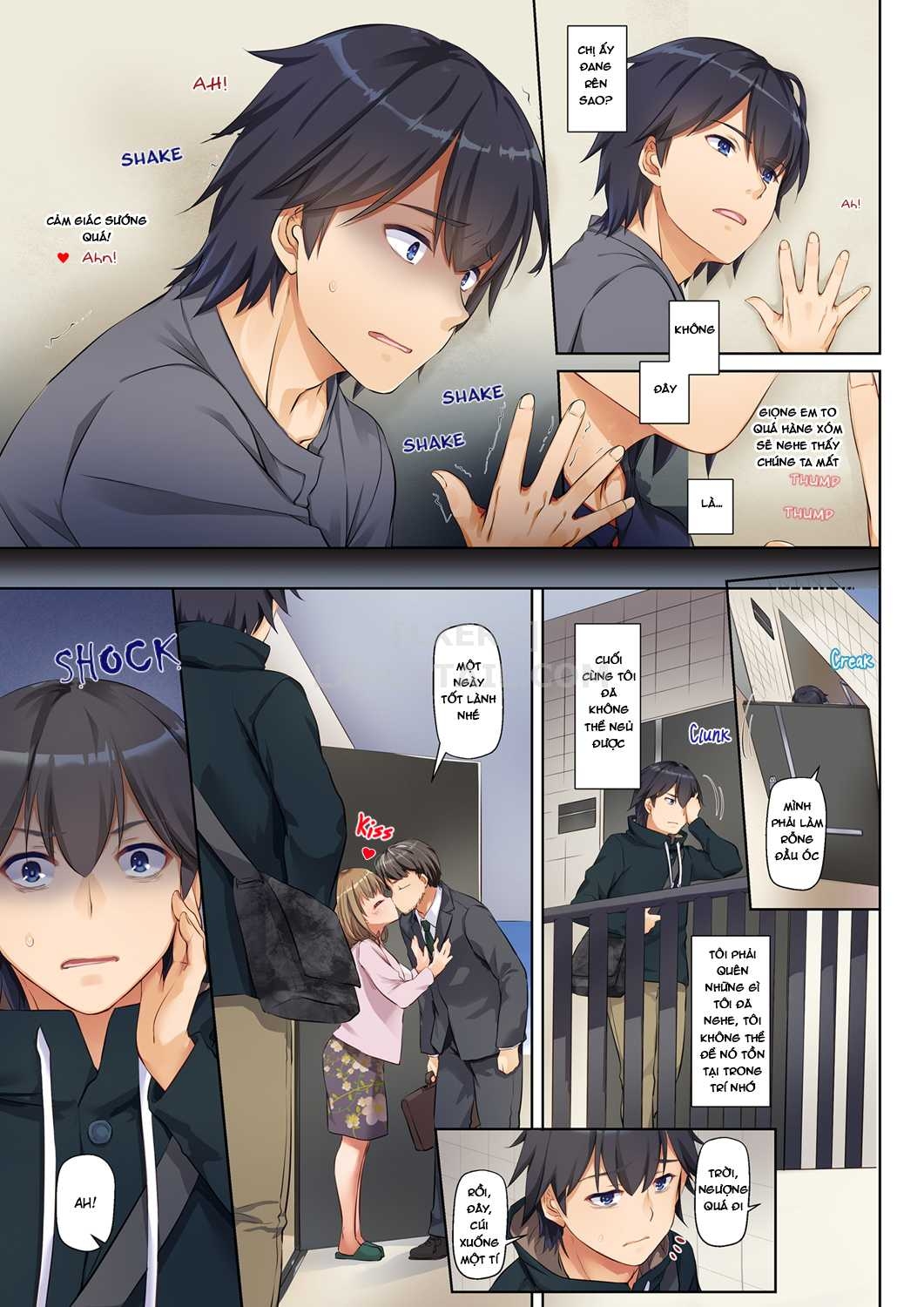 Đọc truyện hentai Hitozuma Osananajimi to Hitonatsu no Dekigoto Chap 1