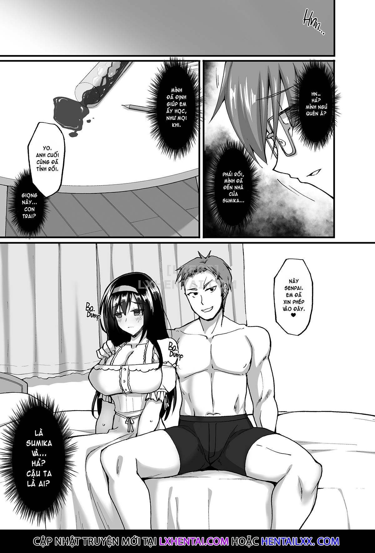 Đọc truyện hentai Netorare Kouhai Kanojo Chap 3 A Body and Mind Craving Pleasure