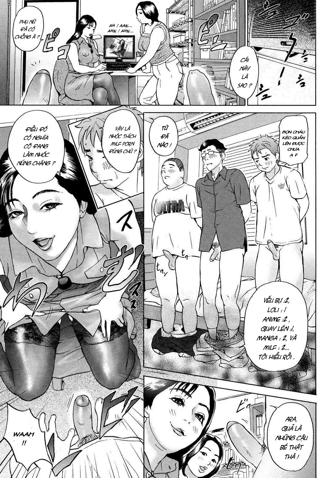 Đọc truyện hentai Chung cư của những bà vợ Chap 2