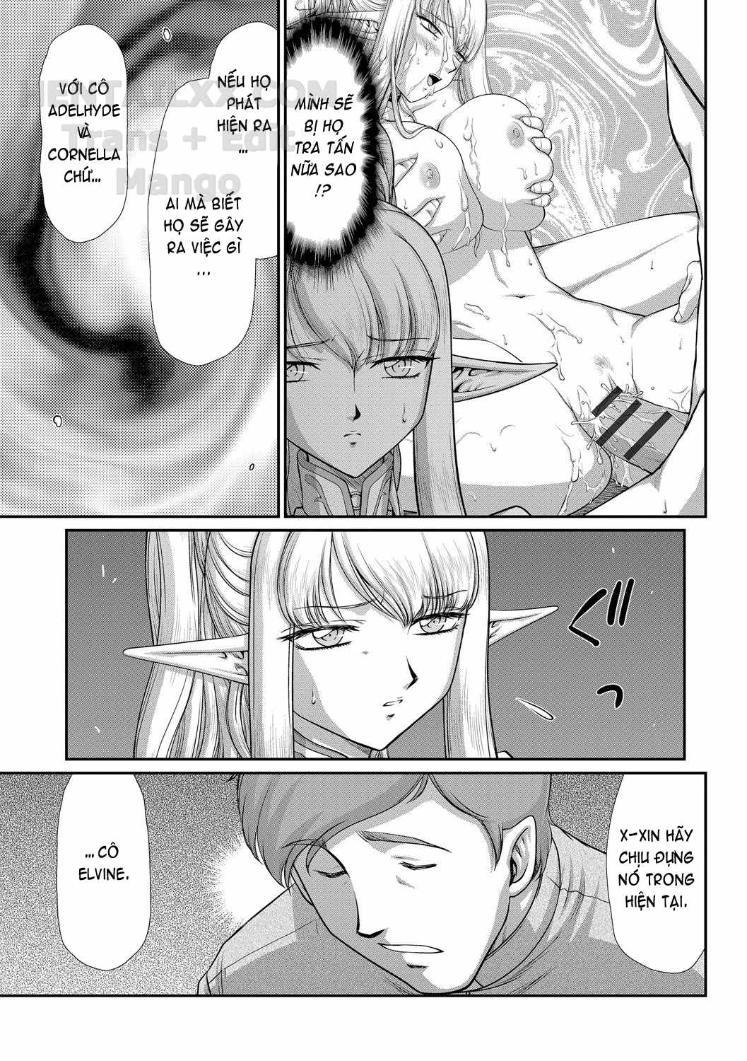 Đọc truyện hentai Inraku No Seijo Elvine Chap 8