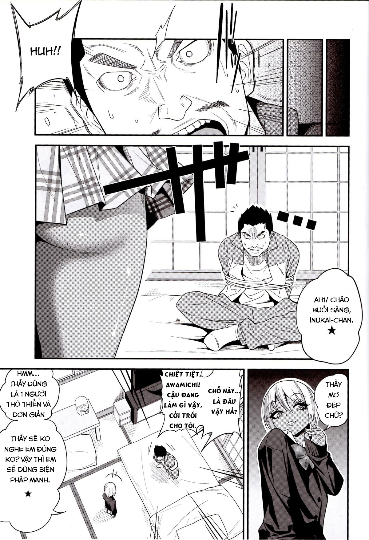 Đọc truyện hentai Cậu bé thích mặc đồng phục nữ sinh Oneshot (Trap)