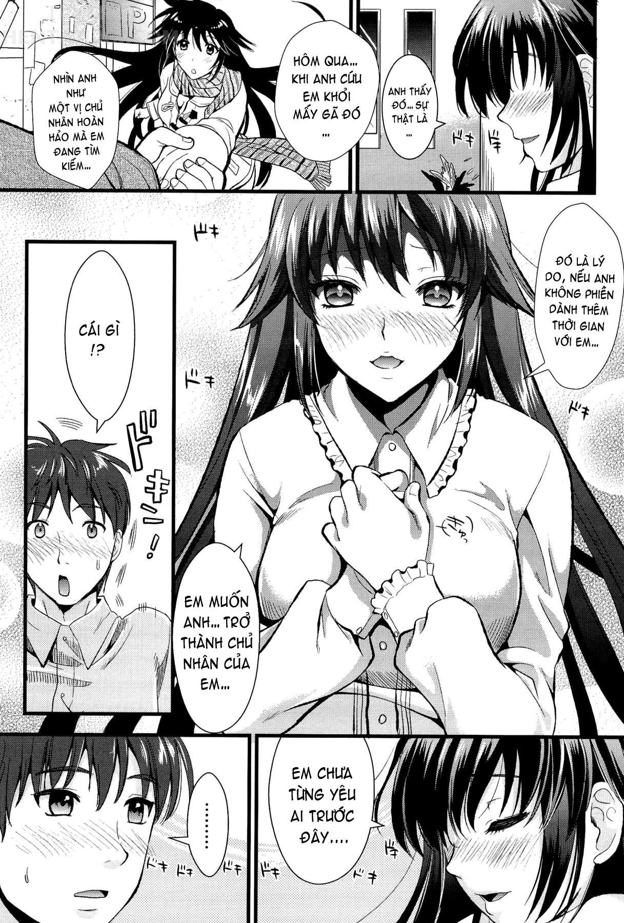 Đọc truyện hentai Boku to Kanojo no Shujuu Kankei Chap 1