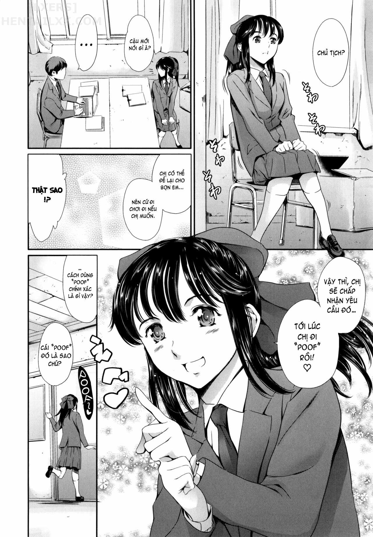 Đọc truyện hentai Houkago Dorei Club +1 Chap 2