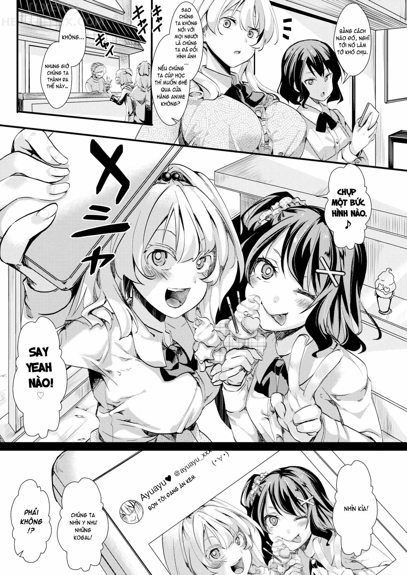 Đọc truyện hentai Gal Syndrome! Chap 1 Obscene transformation!! ♥