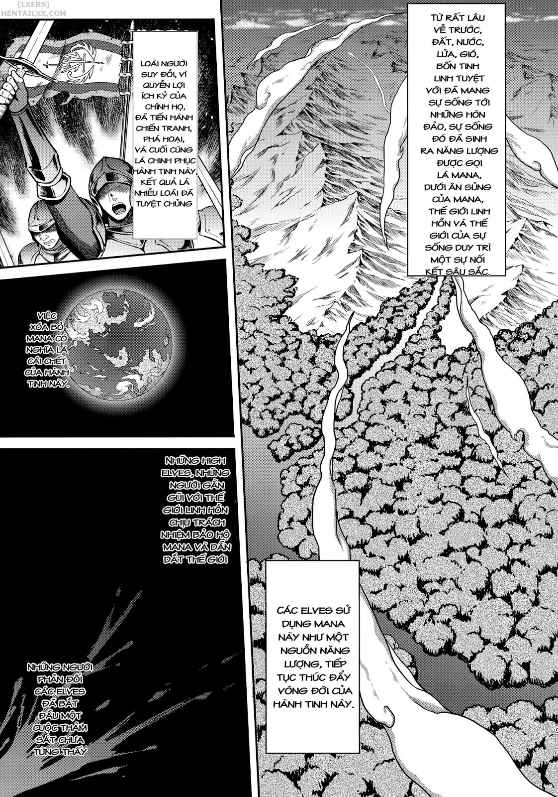 Đọc truyện hentai Tasogare No Shou Elf Chap 1