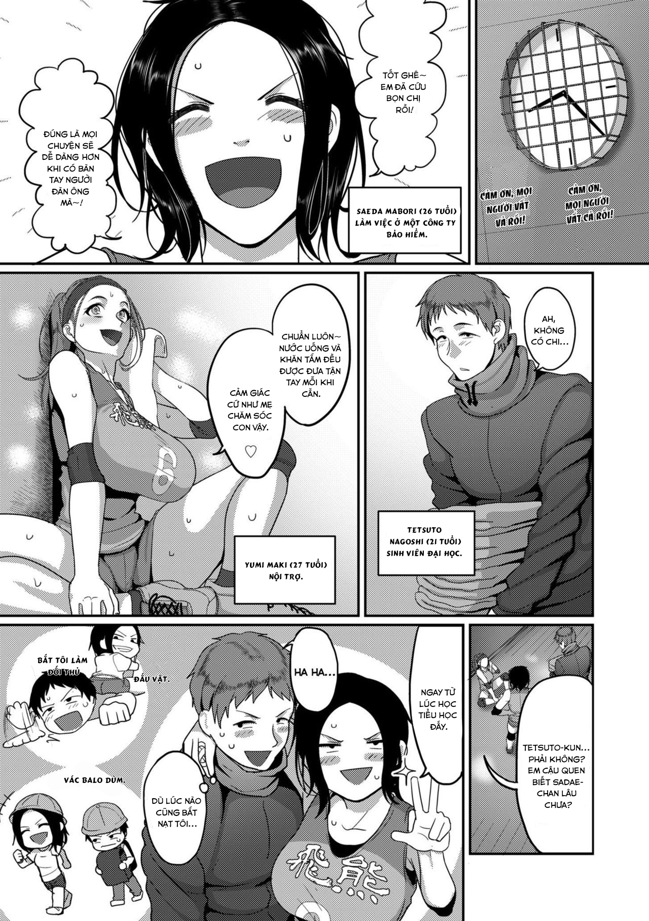 Đọc truyện hentai Đội bóng chuyền nữ - Chap 1