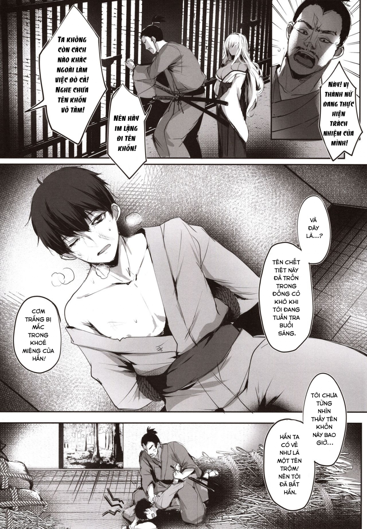 Đọc truyện hentai Hebigami no Miko Chap 2