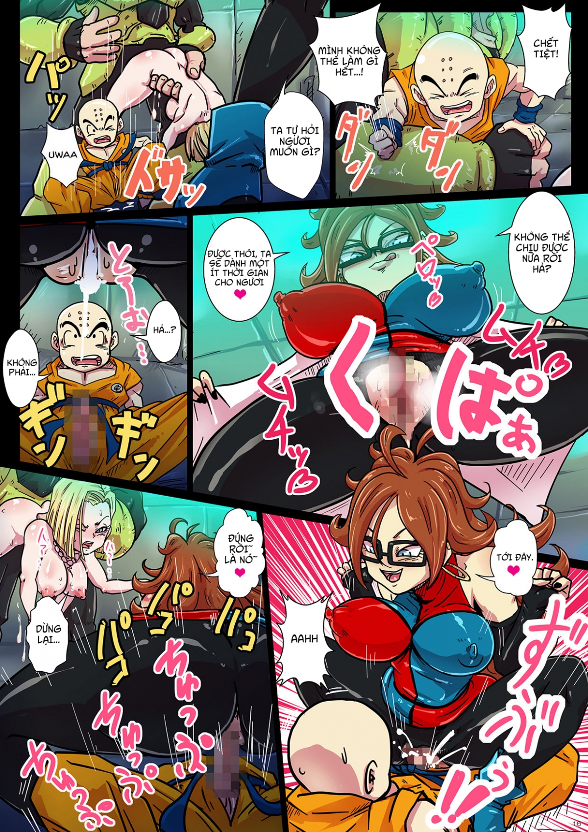 Đọc truyện hentai Buổi thác loạn tại nhà Bulma (Dragon Ball) OneShot