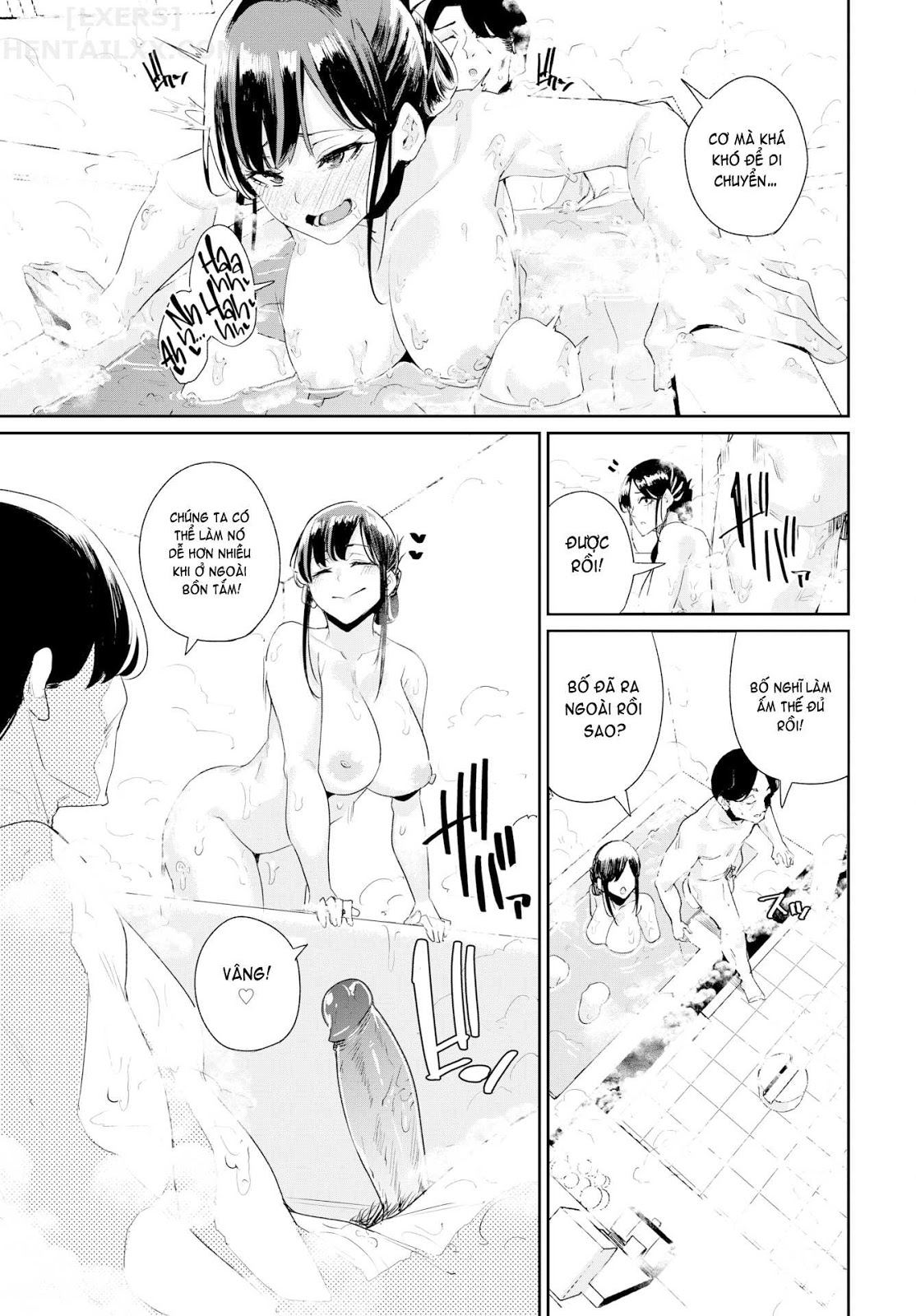 Đọc truyện hentai JK Manual Chap 3 Together with Dad