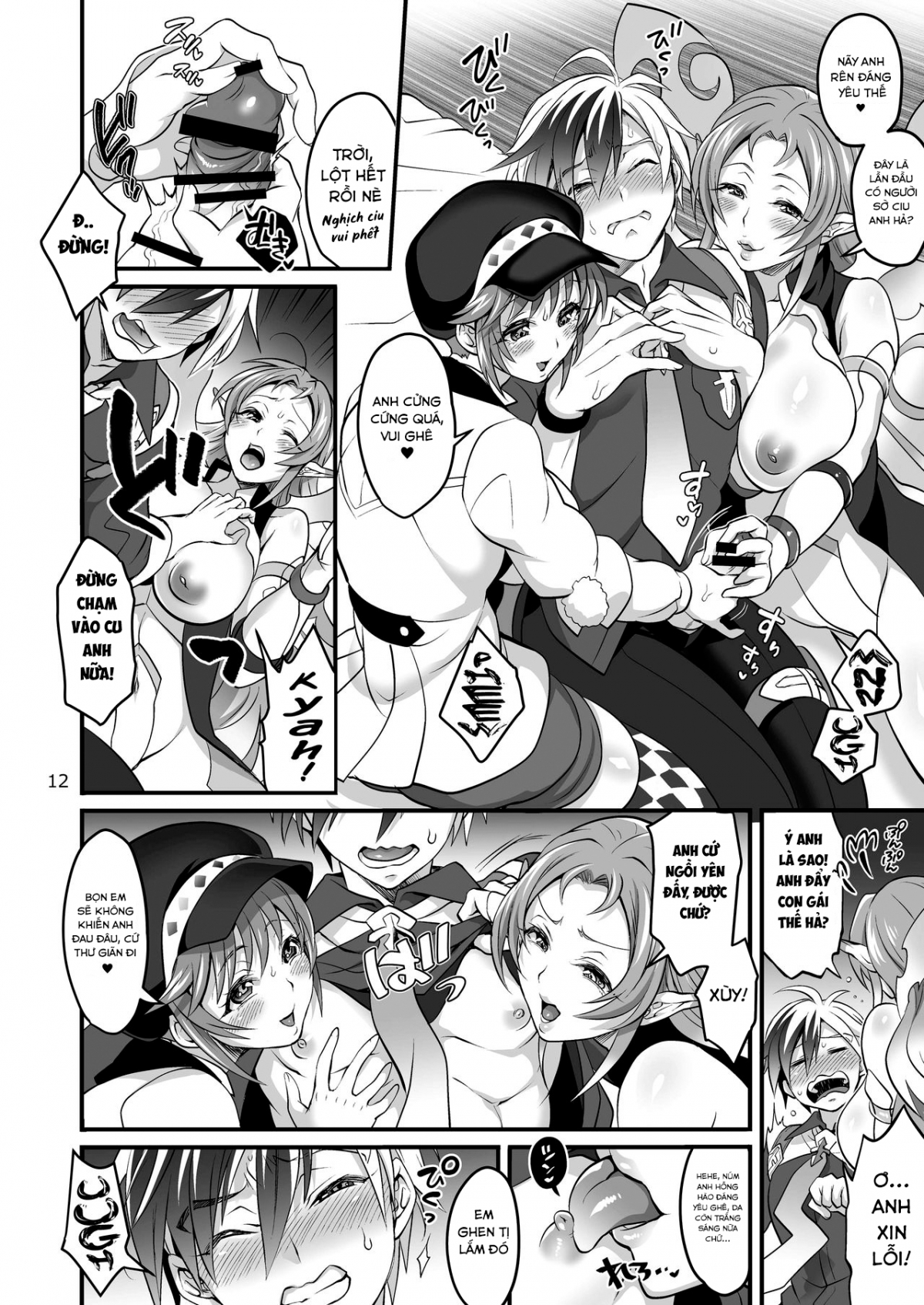 Đọc truyện hentai Happou Bijin Kyoku (Tales of Xillia) Chap 1