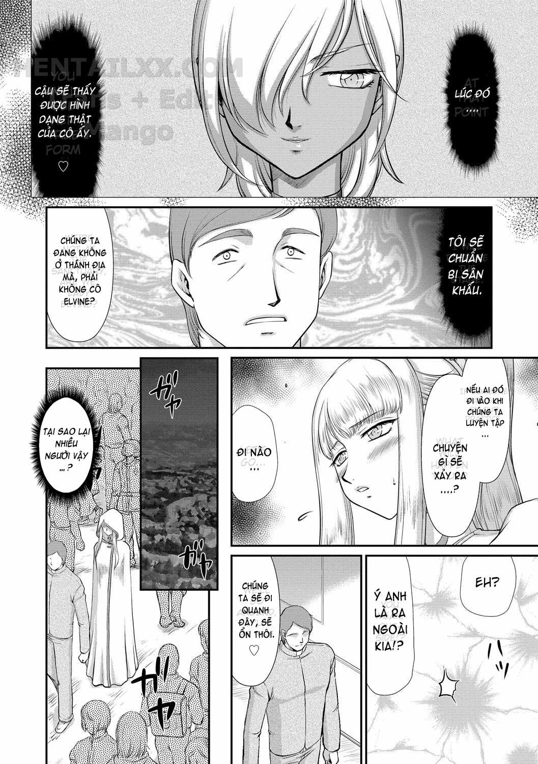 Đọc truyện hentai Inraku No Seijo Elvine Chap 9