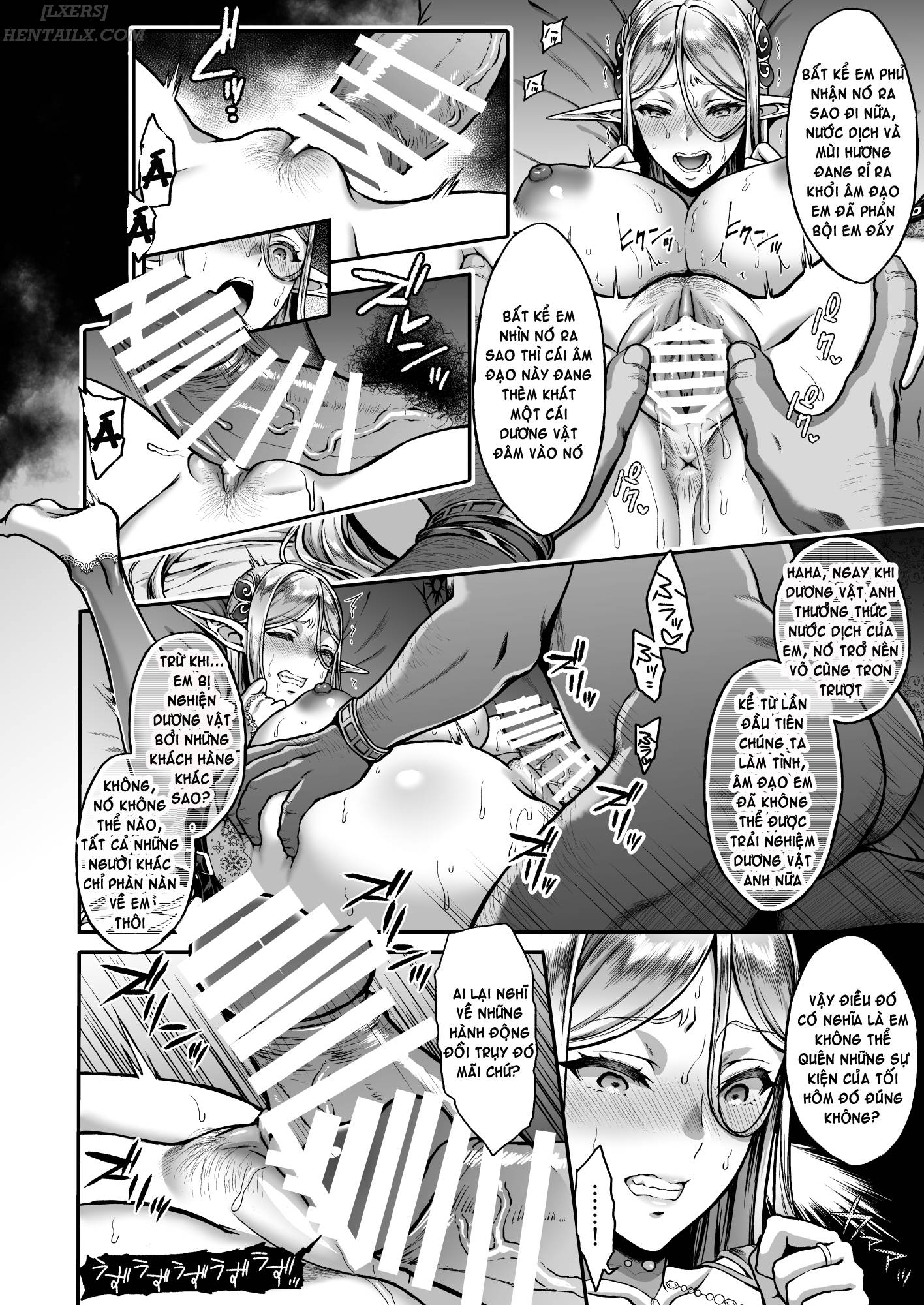 Đọc truyện hentai Tasogare No Shou Elf Chap 3