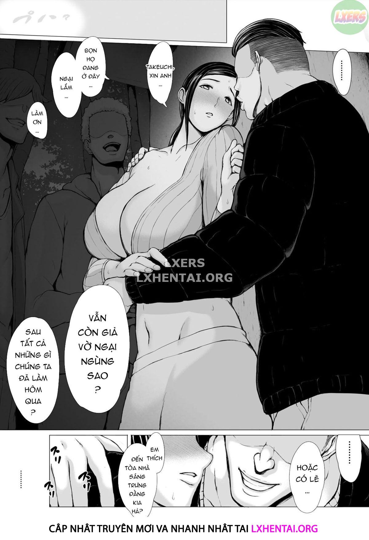 Đọc truyện hentai Hahagui Ottori Okaasan ga Toshishita Yarichin ni Nerawareru Toki Chap 3A
