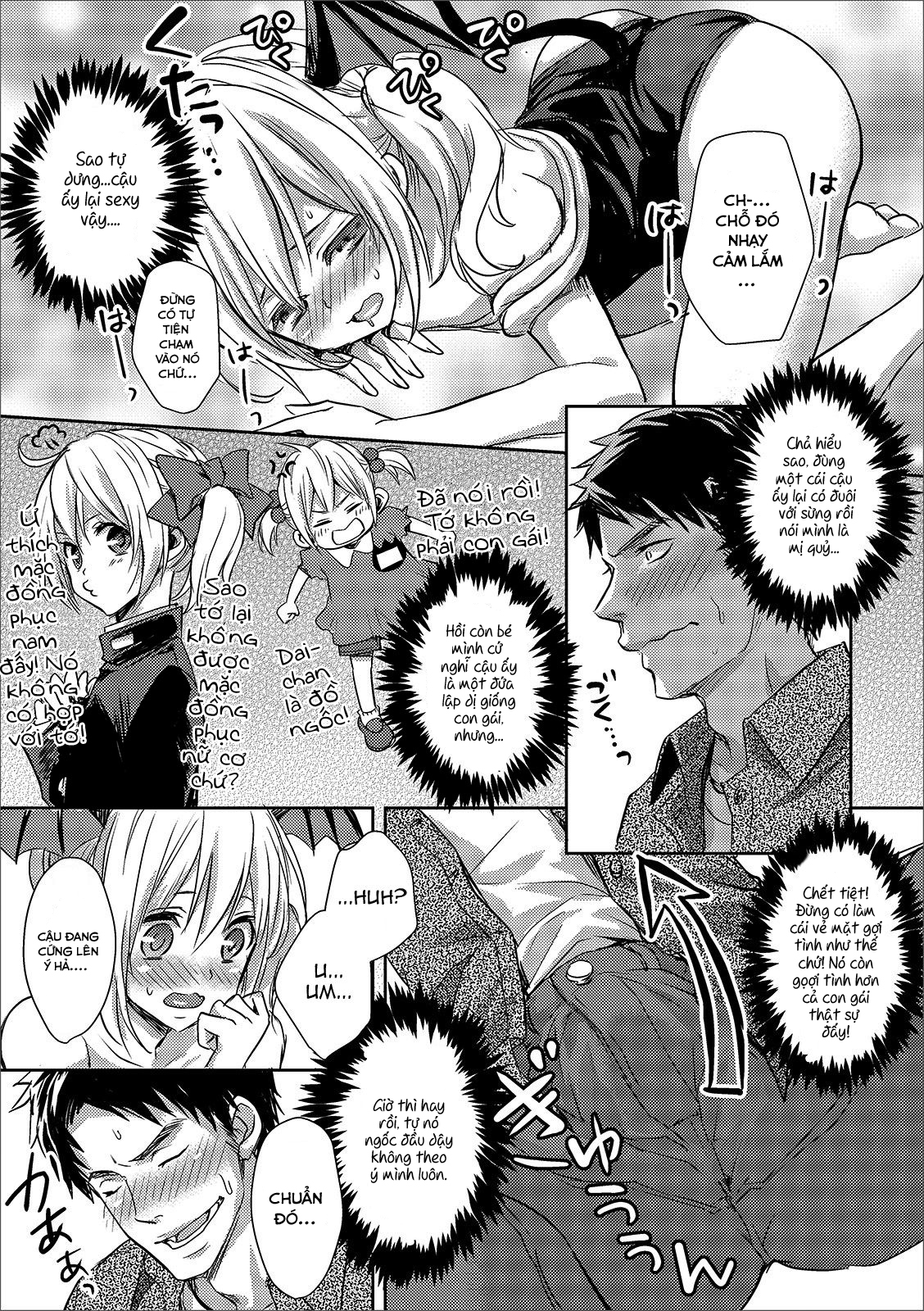 Đọc truyện hentai Otokonoko Inma-chan no Irojijou Oneshot