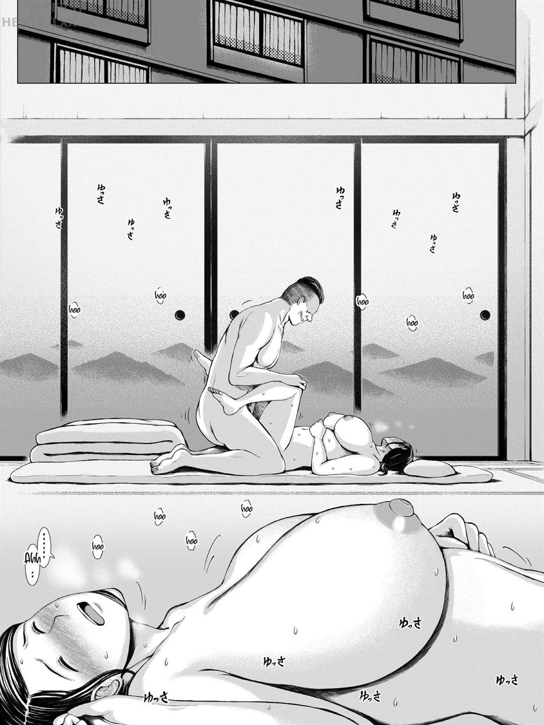 Đọc truyện hentai Hahagui Ottori Okaasan ga Toshishita Yarichin ni Nerawareru Toki Chap 1C