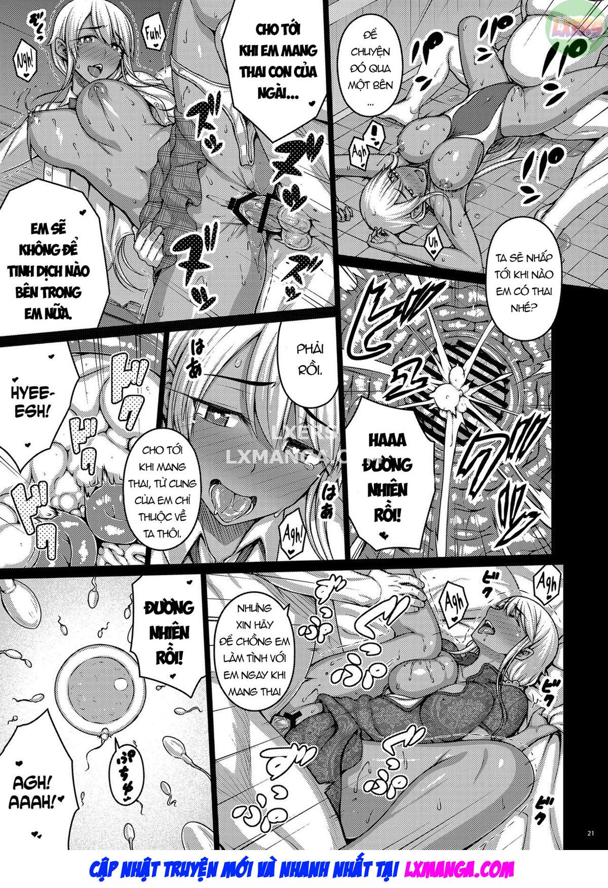 Đọc truyện hentai Tsumareta Ikoku no Hana Chap 5 [END]