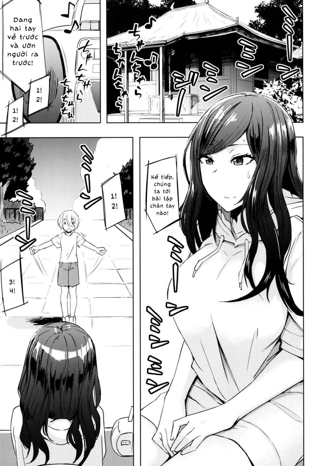 Đọc truyện hentai Summer Vacation Radio Calisthenics Woman - Oneshot