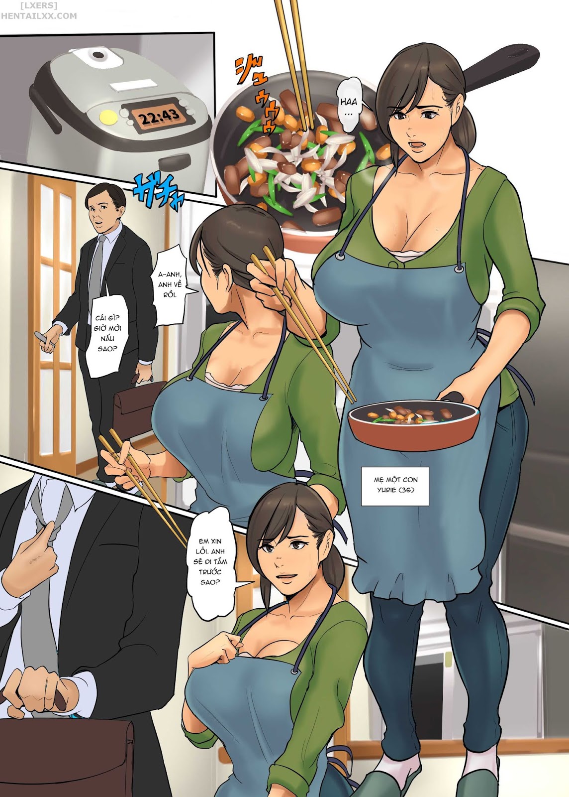 Đọc truyện hentai Ikenie no Haha 2-wa Oneshot