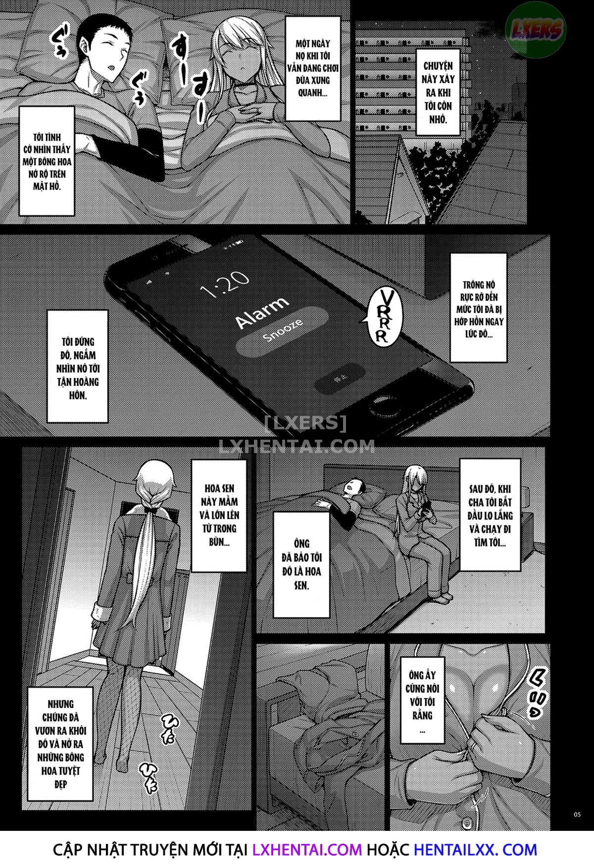 Đọc truyện hentai Tsumareta Ikoku no Hana Chap 4