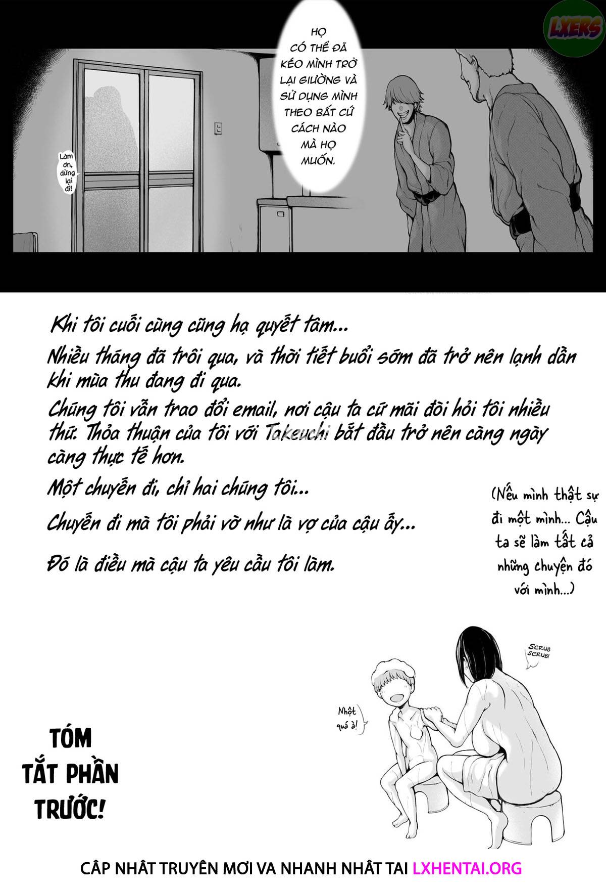 Đọc truyện hentai Hahagui Ottori Okaasan ga Toshishita Yarichin ni Nerawareru Toki Chap 2A