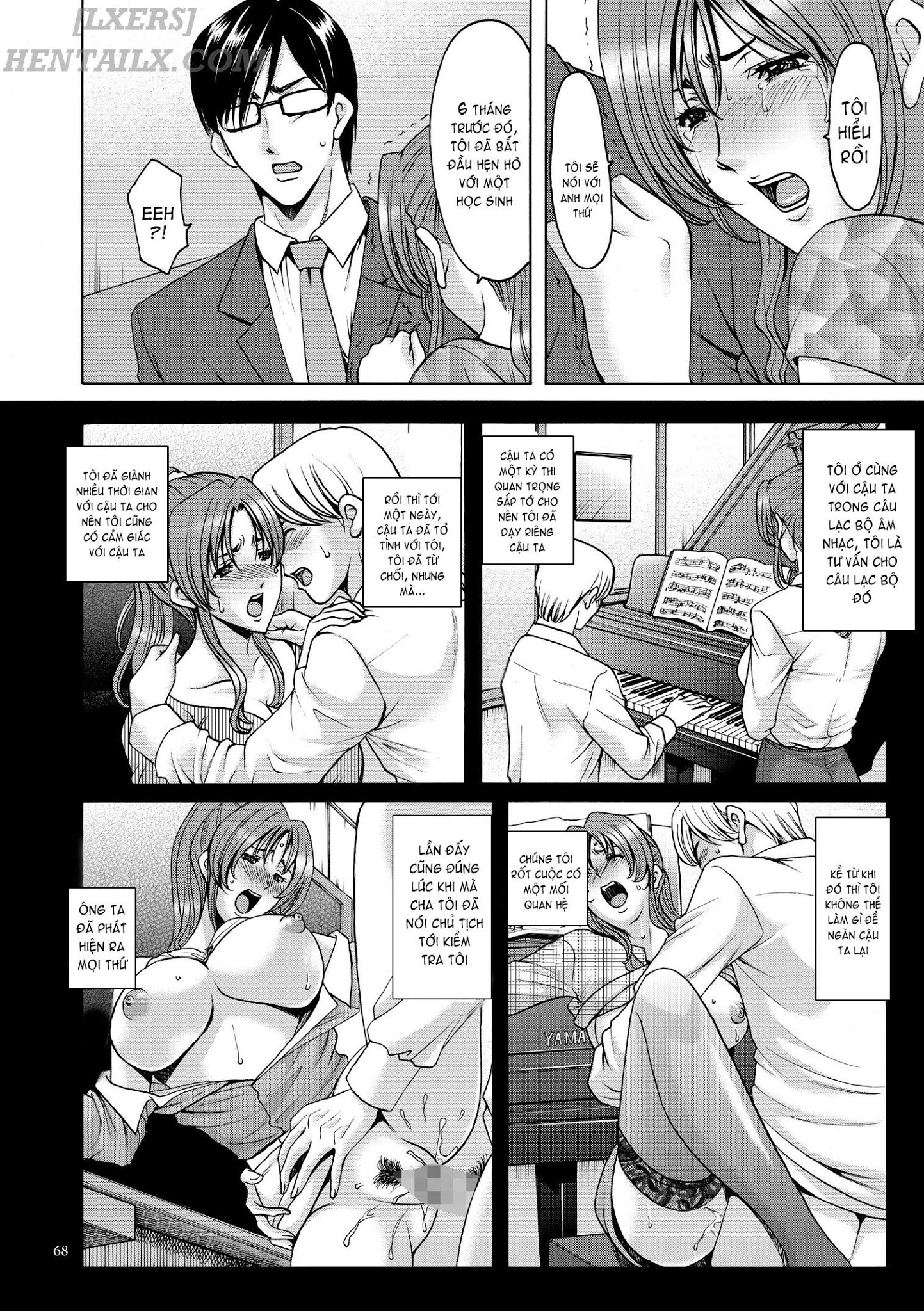 Đọc truyện hentai Saimin Choukyou Gakuen Chap 4