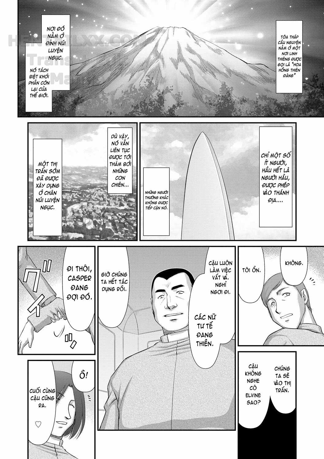 Đọc truyện hentai Inraku No Seijo Elvine Chap 1