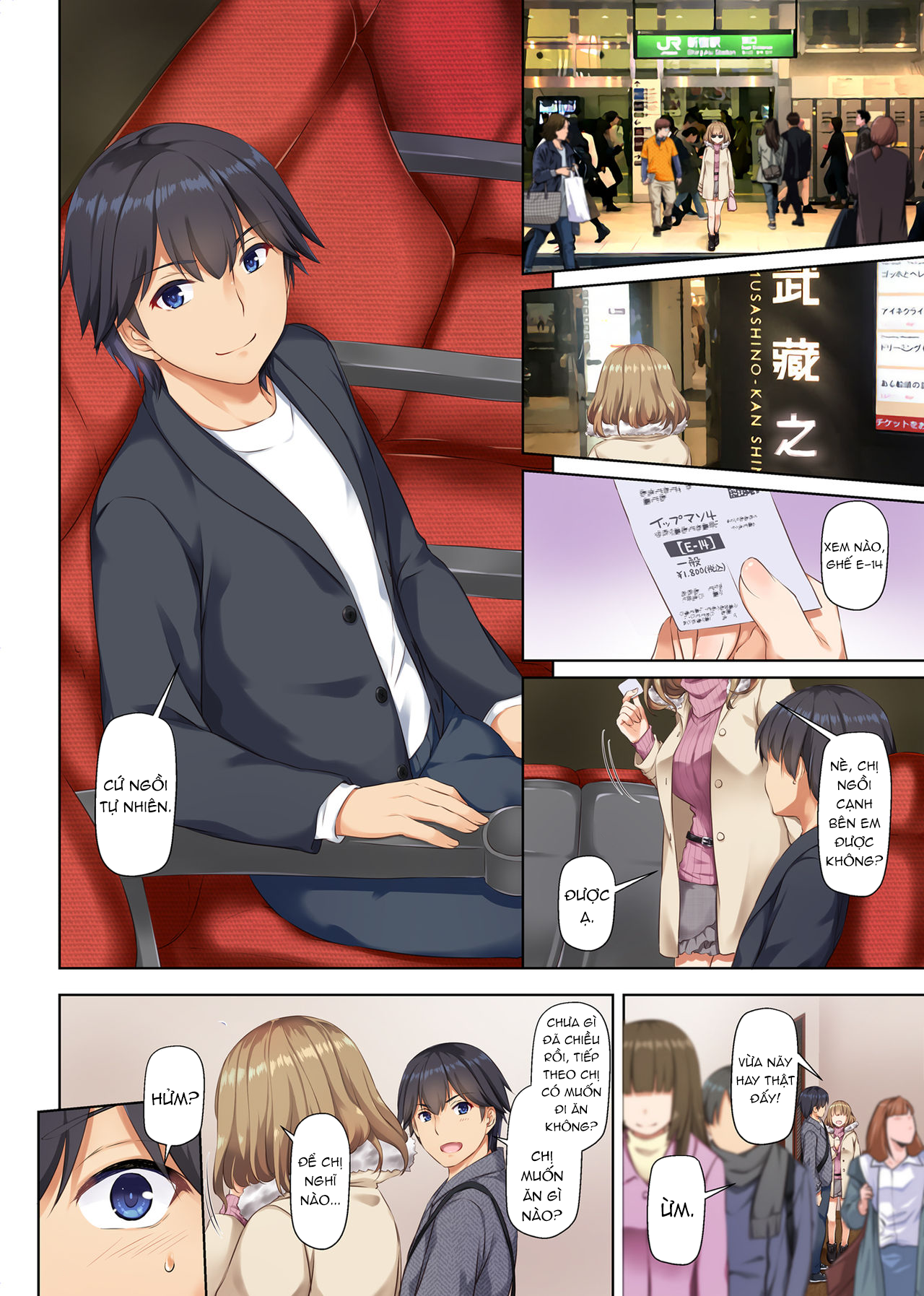 Đọc truyện hentai Hitozuma Osananajimi to Hitonatsu no Dekigoto Chap 2