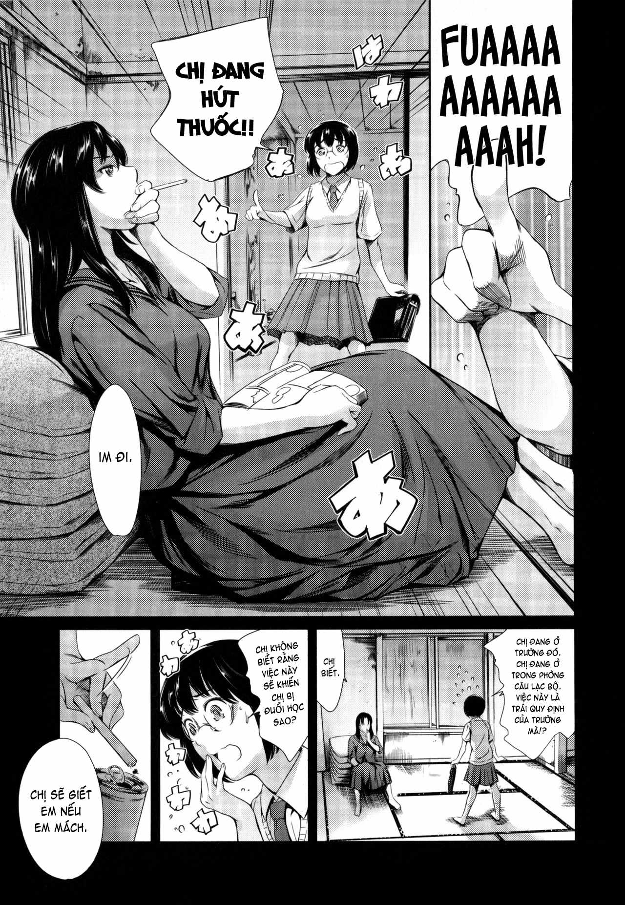 Đọc truyện hentai Houkago Dorei Club +1 Chap 4