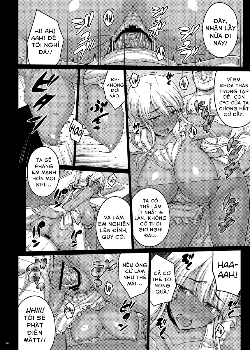 Đọc truyện hentai Tsumareta Ikoku no Hana Chap 2